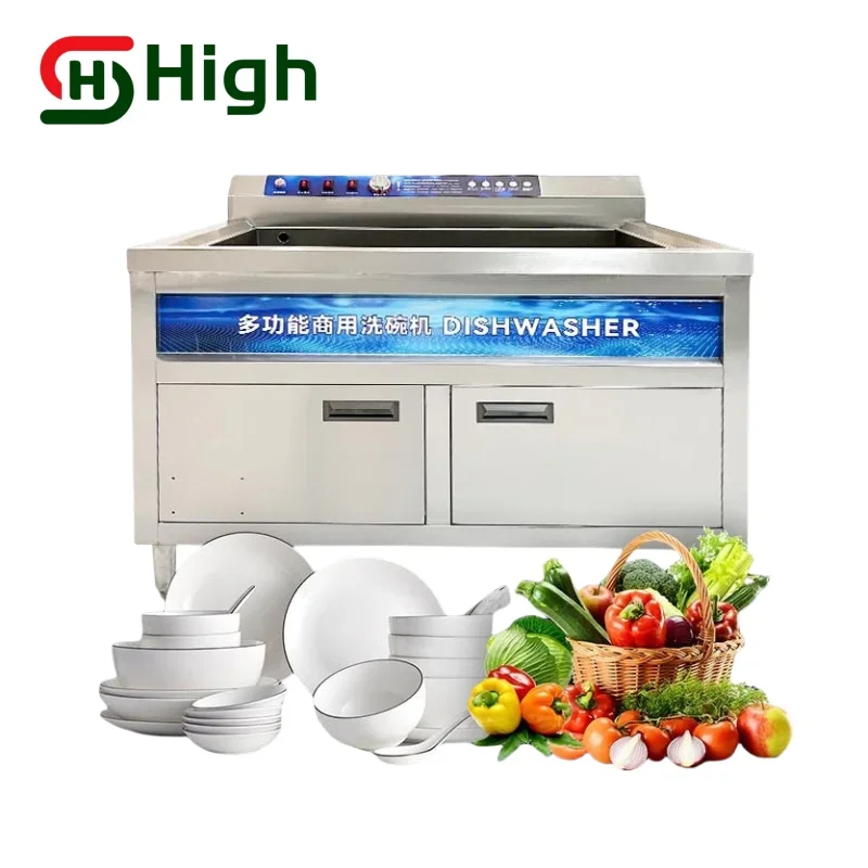 High-Quality Hotel Restaurant Commercial Washing Dishes Equipment Stainless Steel Electric Smart Dishwashers Dishwasher Machine