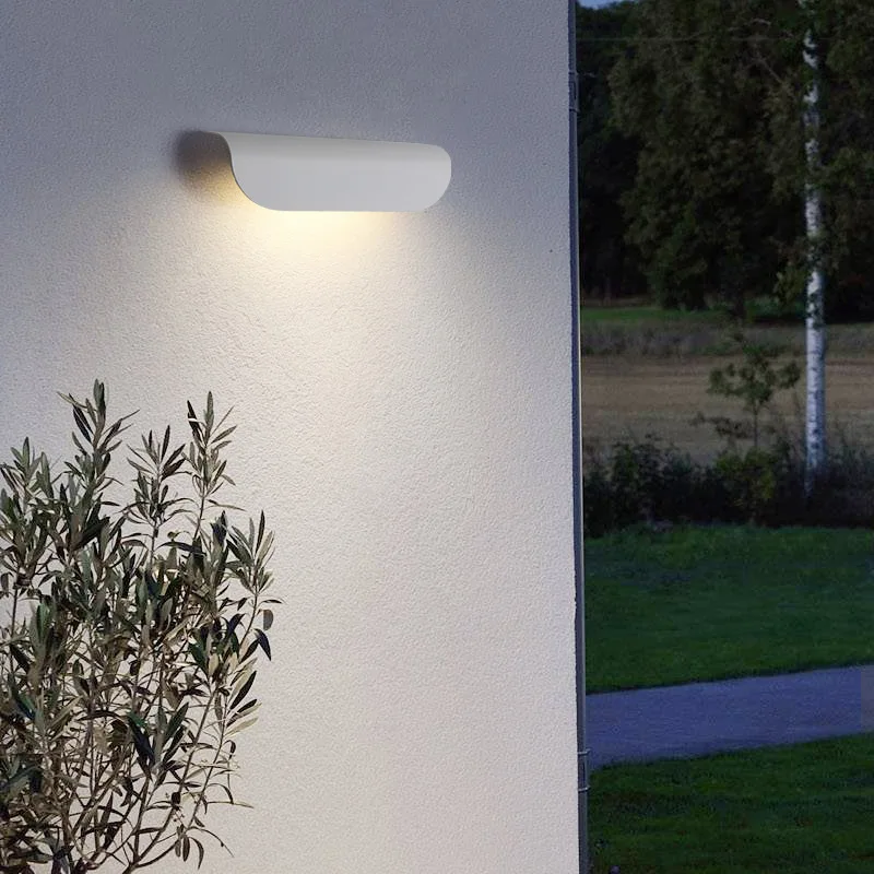 Outdoor Porch Wall Lamp Courtyard Waterproof Wall Light Interior Living room Wall Light Mordern Simple LED Light Home Decoration