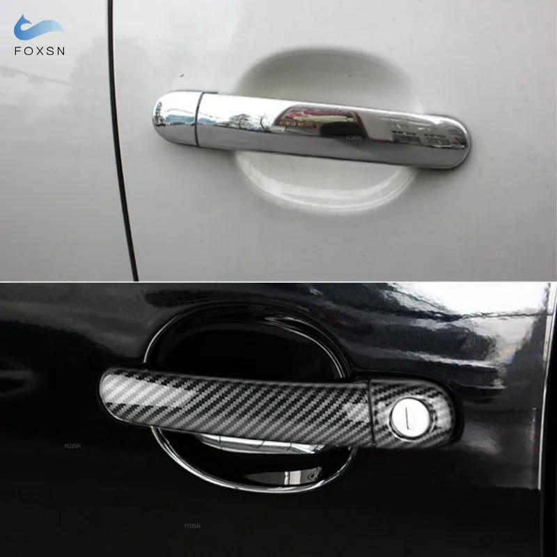 

Car Accessory Exterior Door Handle Cover Trim For VW Golf 4 Jetta Bora MK4 1999-2004 Rabbit A4 1J Passat B5 1997-2005 Polo Lupo