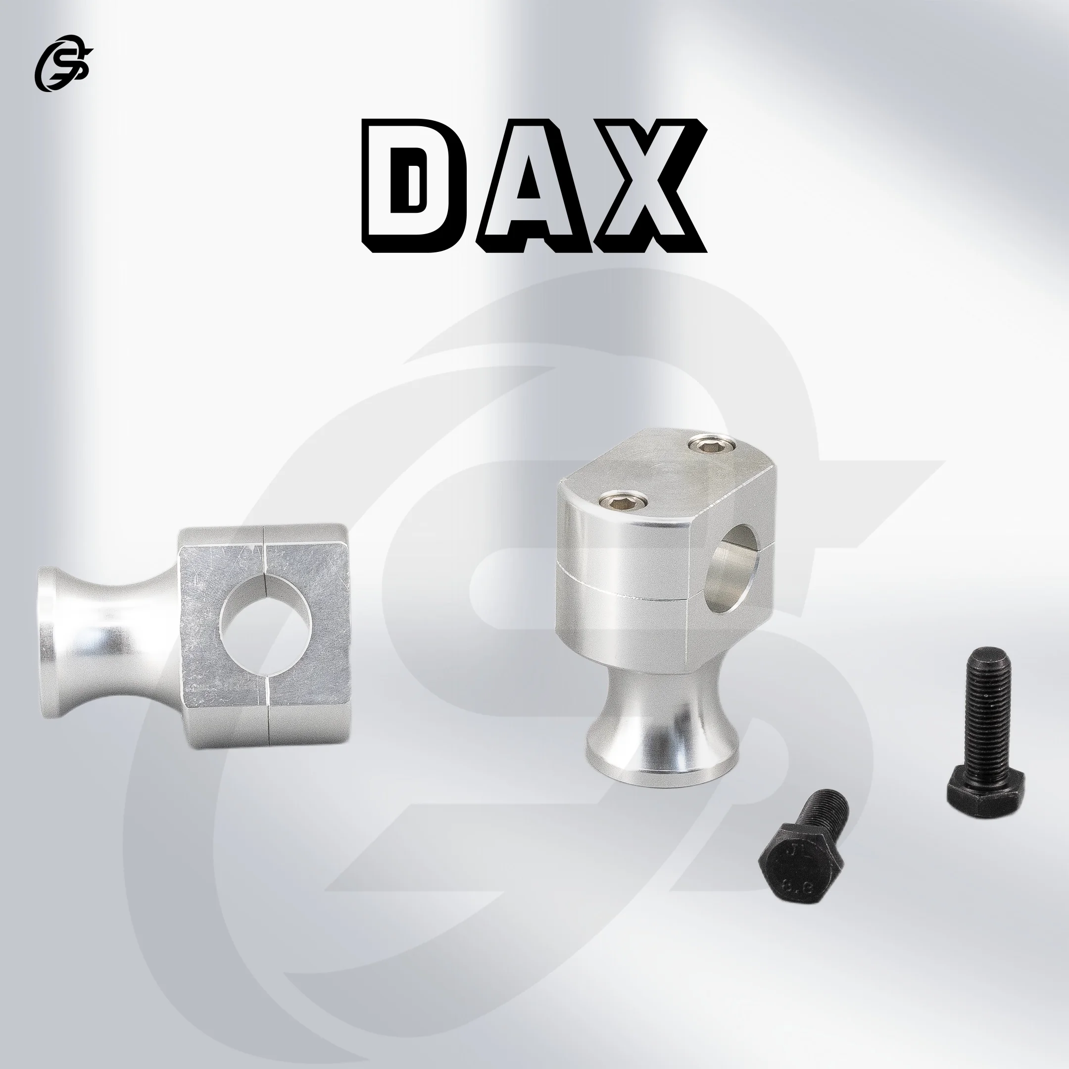 

DAX Handle Clamps 50mm 7/8" CT70 Handlebar Fixtures Sliver CNC Clamps Motorcycles Accessories for Motor DAX CT70