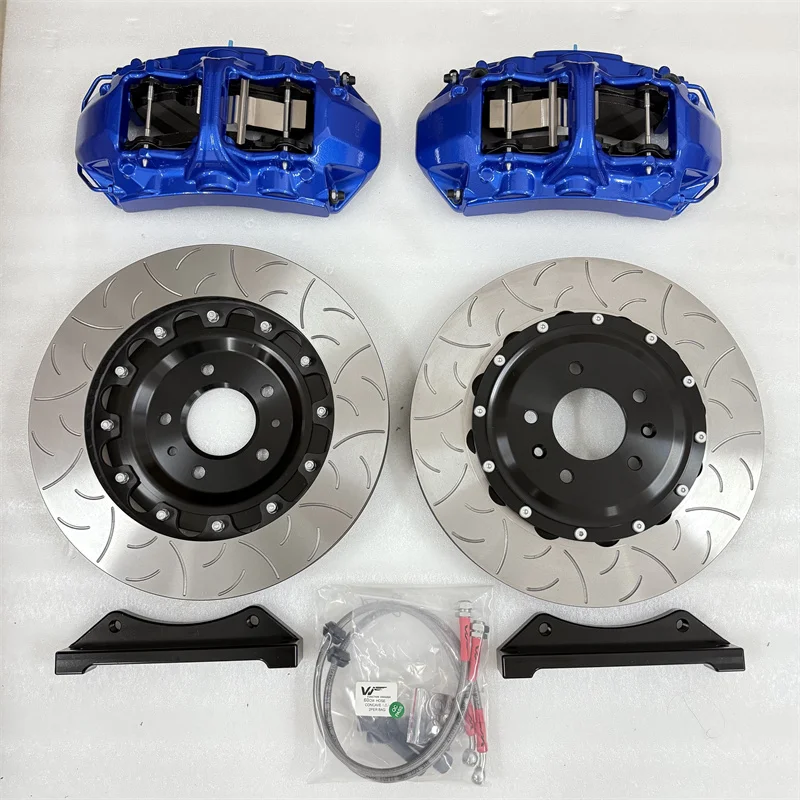 Jekit Kit de freno de 6 pistones 355x32mm disco de ranura de dragón nuevo disco delantero de aluminio Mazda RX8 Toyota Land Cruiser Land Cruiser 200 LB