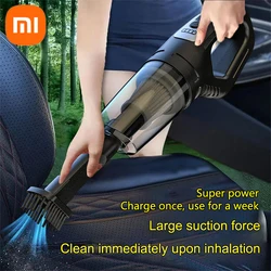 Xiaomi-aspiradora portátil de mano para coche, aspirador inalámbrico de 160W, carga USB, alta potencia, adecuado para pelo de mascotas