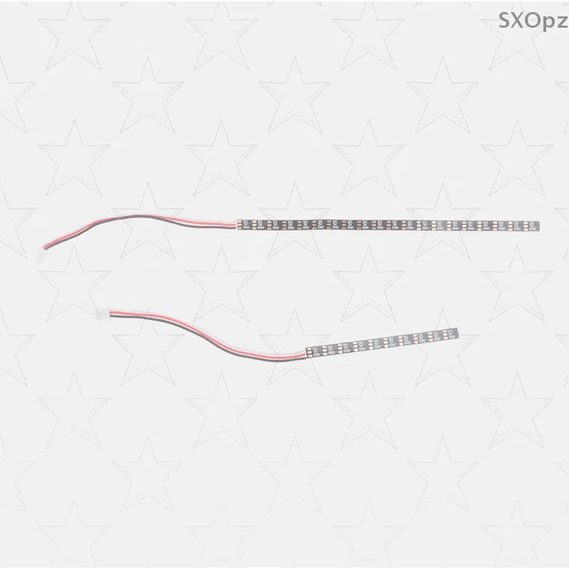 Flexible LED light Strip Developed with WS2812 Chip, 5V, 3.5mm Width, 10/20pcs RGB LED, Great for RC FPV Racing Drones