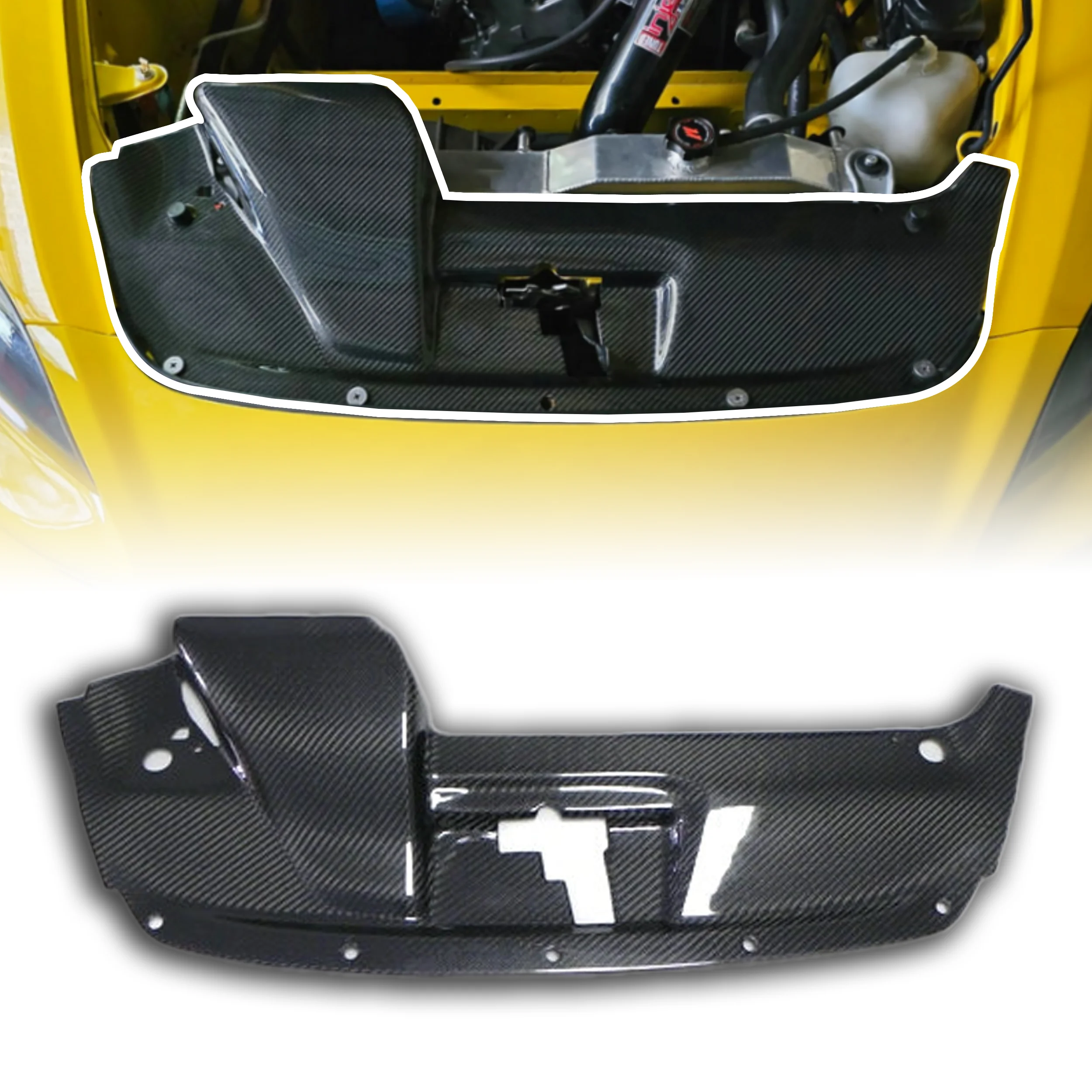 

Склад в США для S2000 01-05 Панель с карбоновым охлаждением (Склад в США, включая доставку)