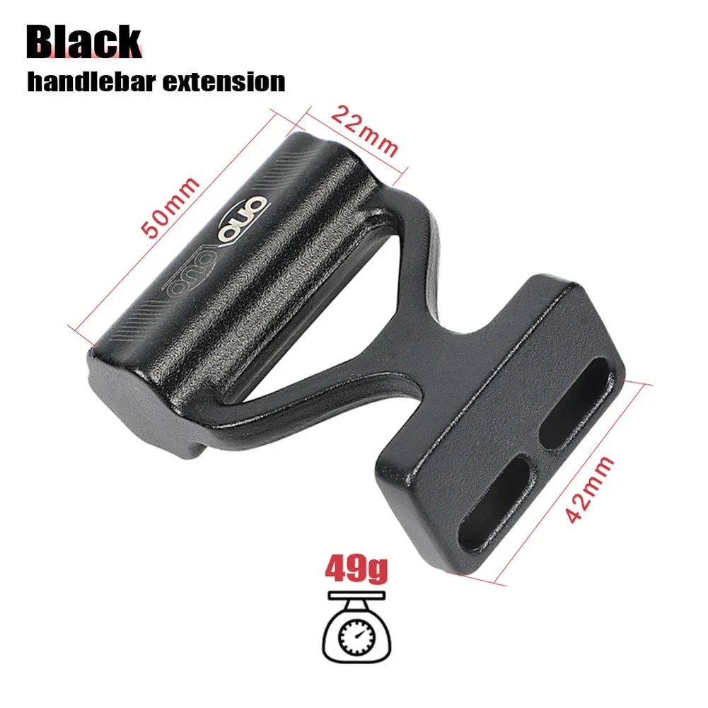 Bicycle Handlebar Extension Rack Wear-resistance Cycling Mountain Bike Road Bike 50mm Accessories Aluminum Alloy