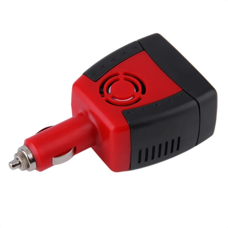 1 stücke Zigarette Leichter Netzteil 150W 12V DC Zu 220V AC Auto Power Inverter Adapter mit USB Ladegerät Port