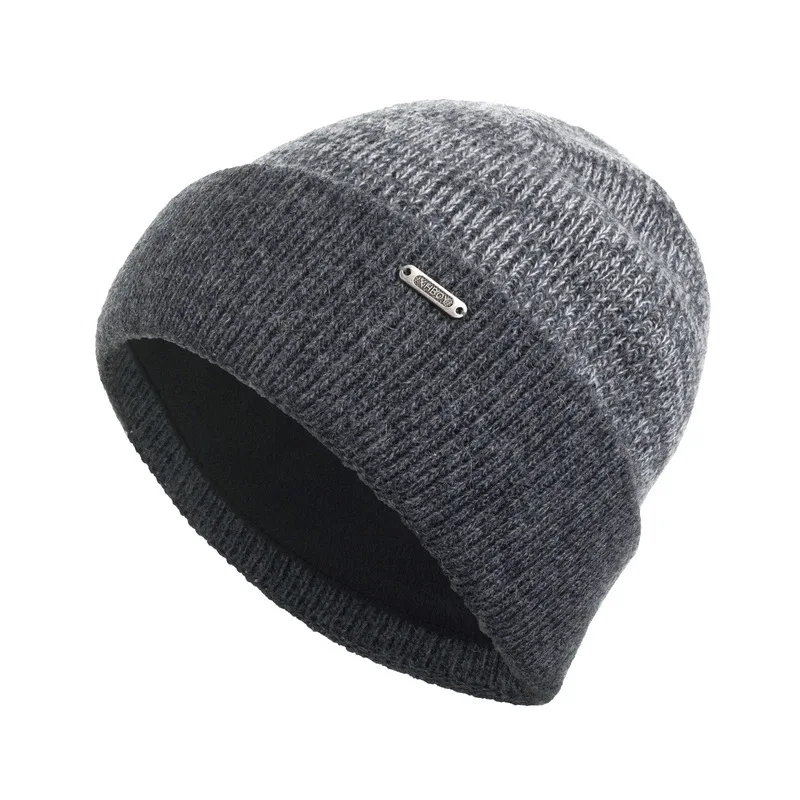 Korean-style knitted wool hat for men, warm and ear-protecting, makes the face look smaller, suitable for couples