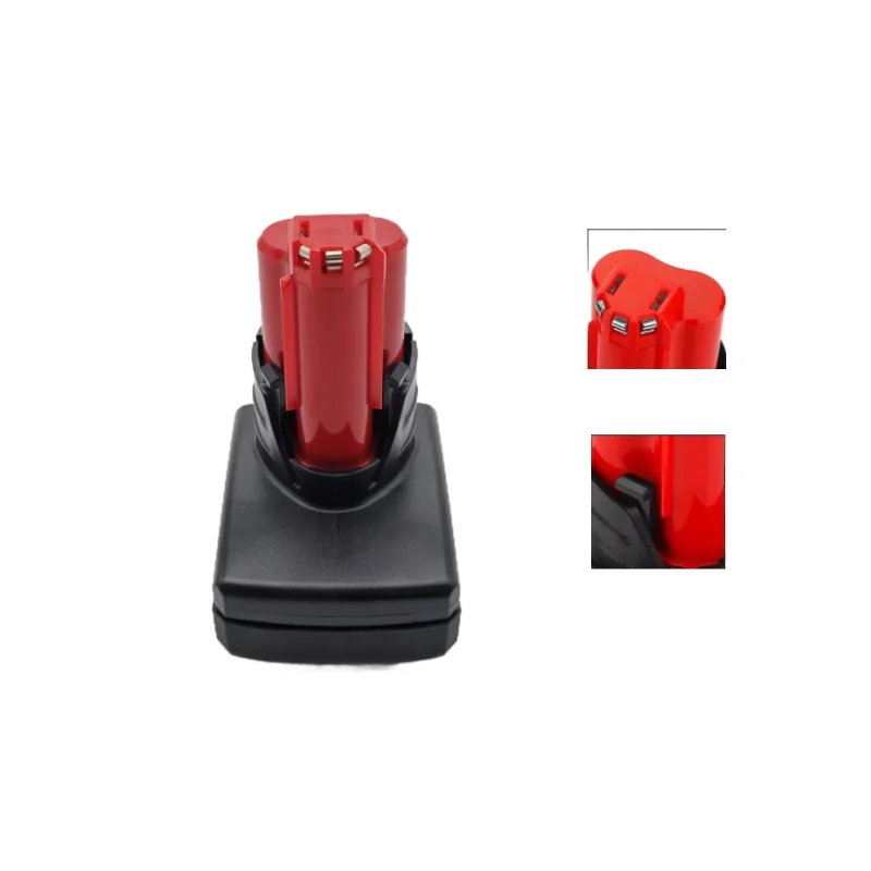 💻PRO M12 12V 6Ah lithiovou baterii pro Milwaukee 12V M12 XC 48-11-2410 48-11-2420 48-11-2411 12V akumulátorové nářadí Baterie🎡 - náhled 5