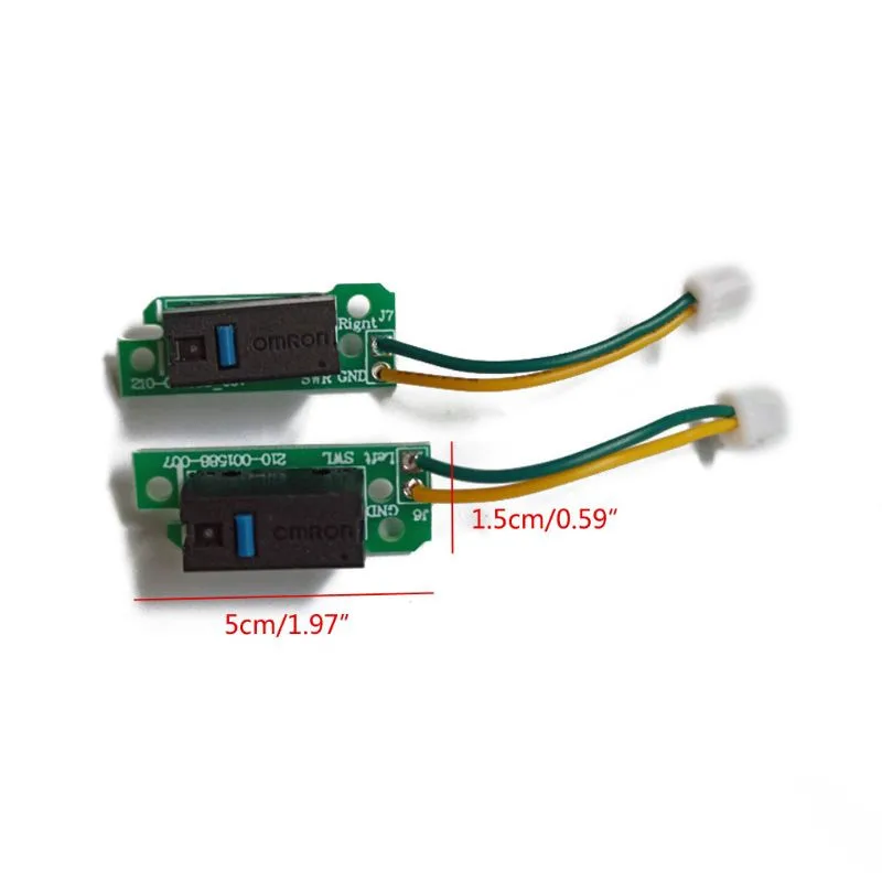 Para Solderless Micro Switch Small Board Peças de Reposição para Botões Esquerdo e Direito de Logitech G900/g903/g903 Hero Mouse