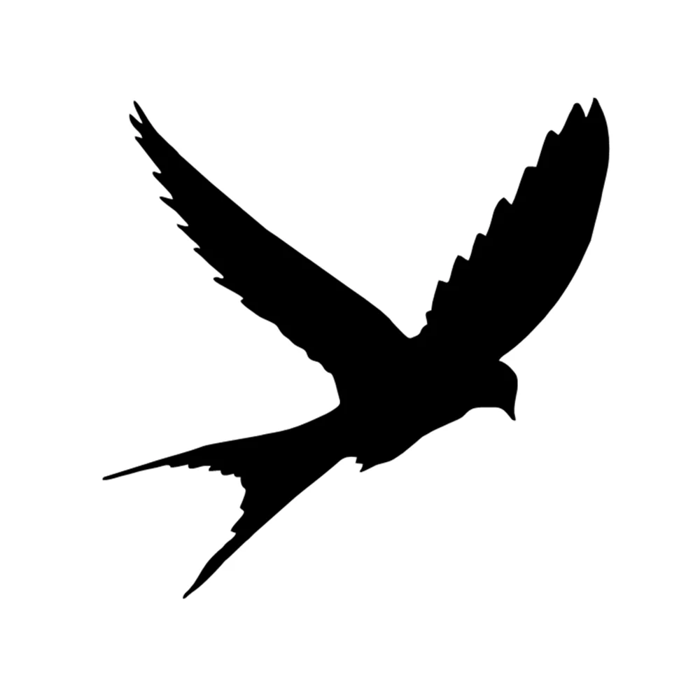 

15.2X15.1CM Cute Bird Silhouette Nature Vinyl Decal, Garden Sticker for SUV Truck Motorcycle Laptop Water Bottle, Auto Decor