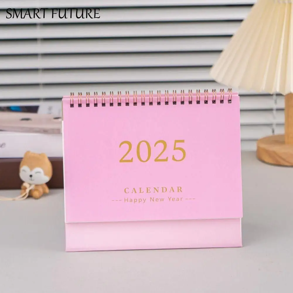 

Creative 2024-2025 Calendar 12-Month 2025 Standing Flip Calendar Memo Pad Yearly Agenda Desktop Calendar Student Stationery
