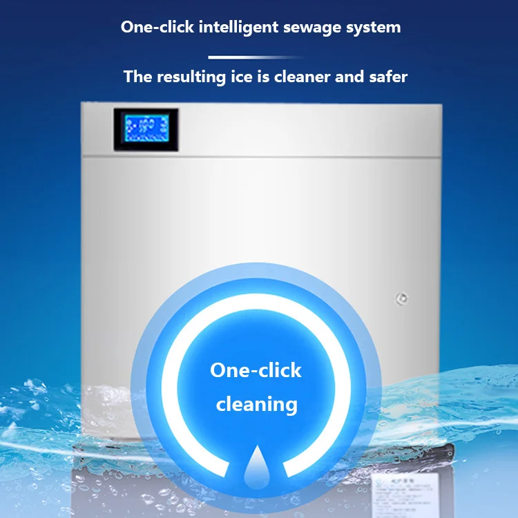 2024 مبيعات ساخنة 160 كجم آلة صنع الثلج التجارية القابلة للتخصيص للإخراج اليومي لبيع الثلج