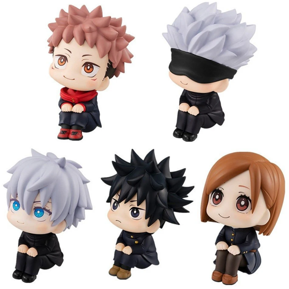 Charm Battle Return Manual Q Version Five Wishes Tiger Stick You Two Model PVC Ornaments Blind Box Figure Desktop Decoration