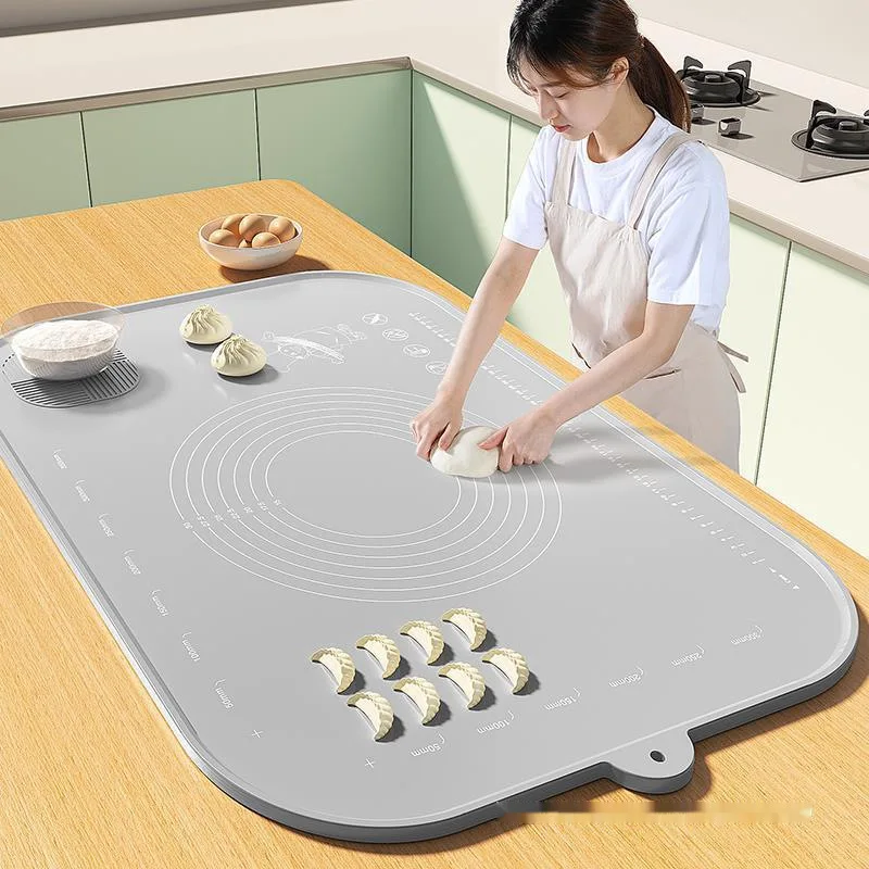 

Household silicone kneading pad, food grade thickened panel, household and panel enlarged rolling pad