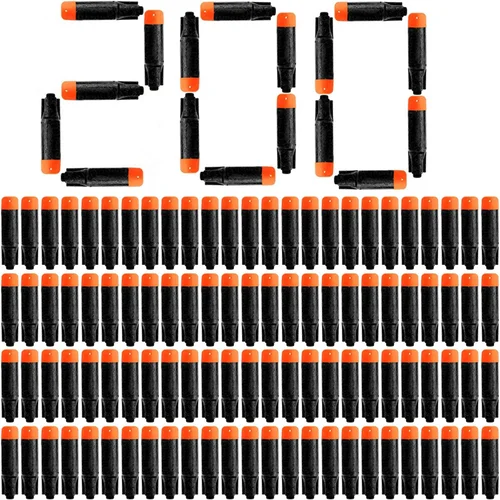너프 울트라 토이 건 리필 팩용 새로운 블랙 총알, 최고의 다트 스나이퍼 게임 울트라 블래스터와 호환 가능 