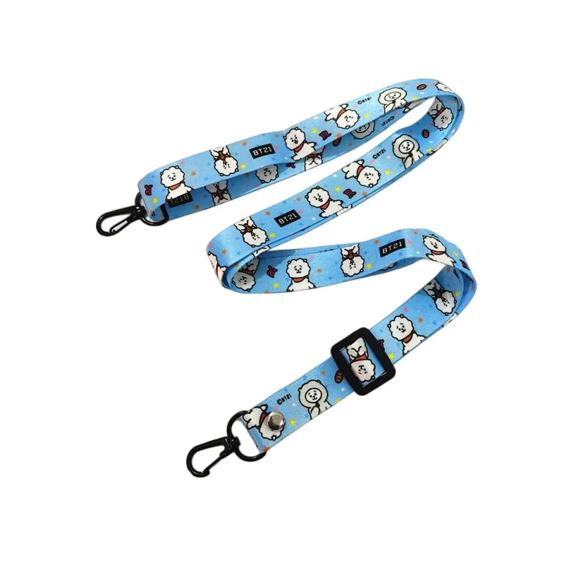 BT21 Koya Shooky Chimmy Persönlichkeits-Kreativ-Handyband, verstellbarer Umhängegurt für Taschen und Kameras, universelles Band. – Detail 10