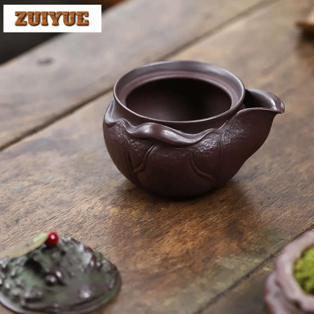 160ml Handmade Yixing Purple Clay Pot Small Capacity Golden Toad Hand Grab Teapot for Infusion Raw Ore Zisha Tea Maker Kettle - Image 5