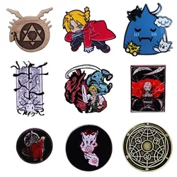 Hard Ename Pins Japanese Anime Lapel Pin Metal Brooches Badges Fashion Jewellery Clothes Hat Backpack Accessory Gifts Wholesale