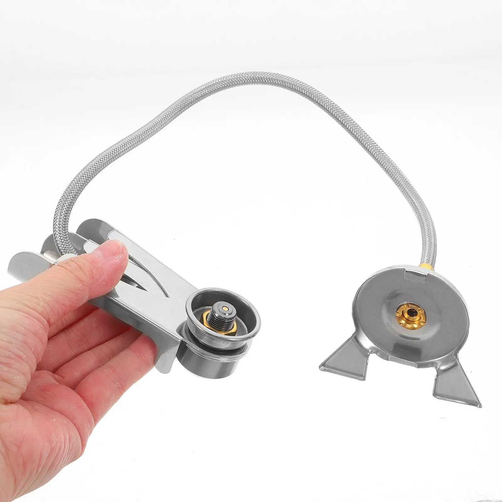 

Универсальный адаптер для уличной плиты с интегрированным кронштейном, комплект для быстрой подачи газа из пропанового баллона, конвертер для кемпинговой газовой горелки