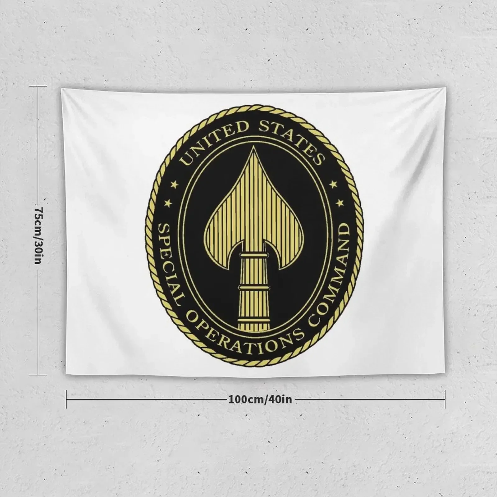 United States Special Operations Command Insignia Tapestry Wall Decoration Items Wallpaper Bedroom Wall Coverings Tapestry