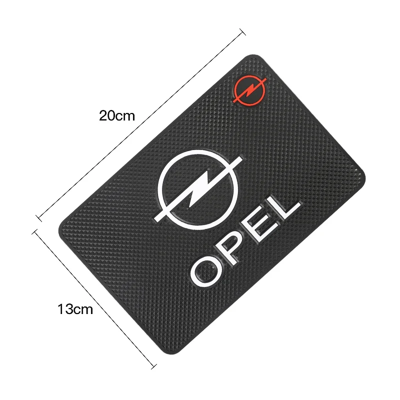 Car Dashboard Non-slip Mat Phone Key Storage Pad Car Accessories For Opel Astra Insignia Vivaro Corsa Mokka Zafira Vectra OPC view 6
