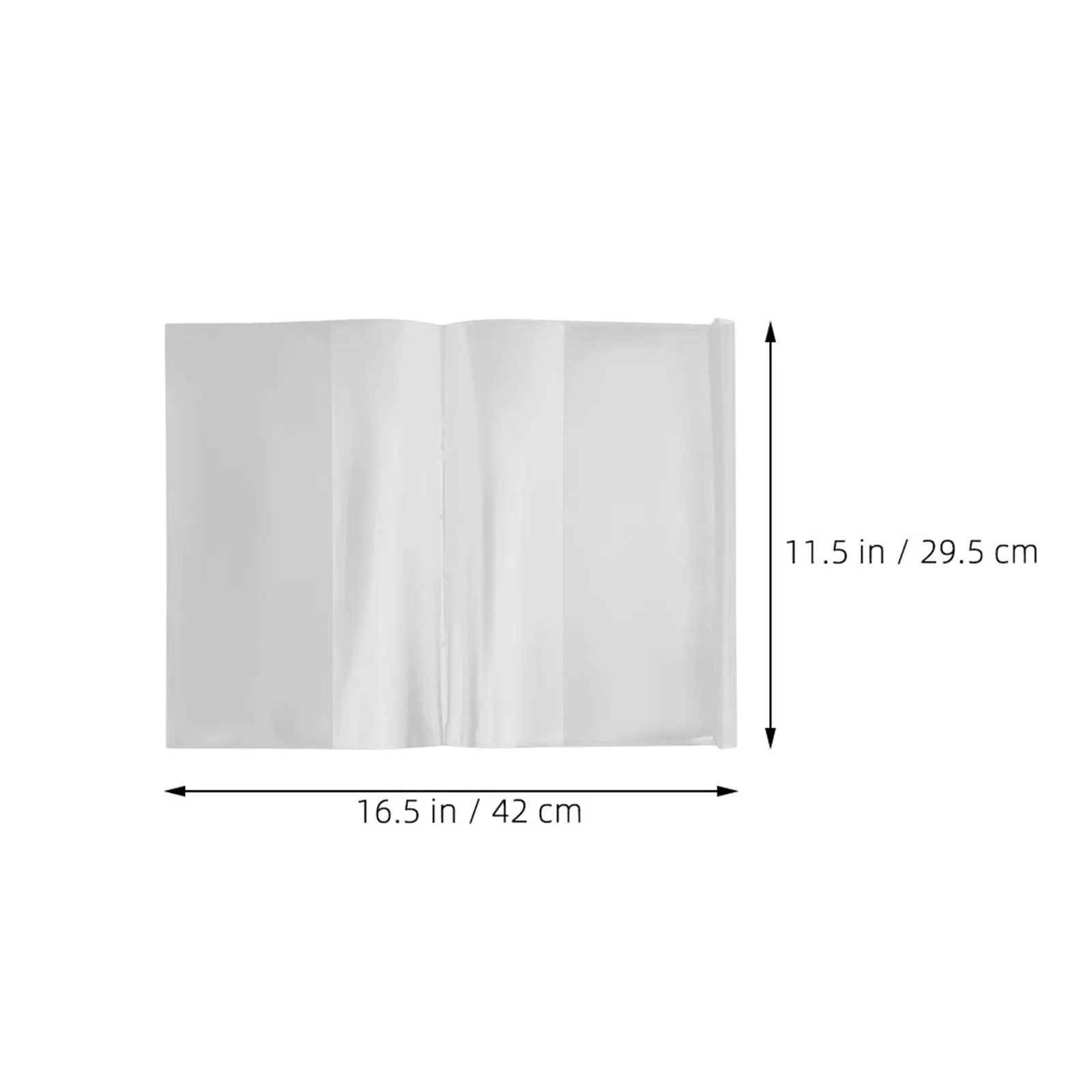 30 pezzi di copertina trasparente per libri di testo A4 impermeabile, giacca protettiva in plastica trasparente per quaderni, copertine per libri per la scuola