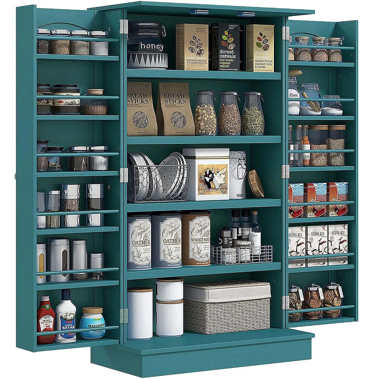 Kitchen Pantry Storage Cabinet 41