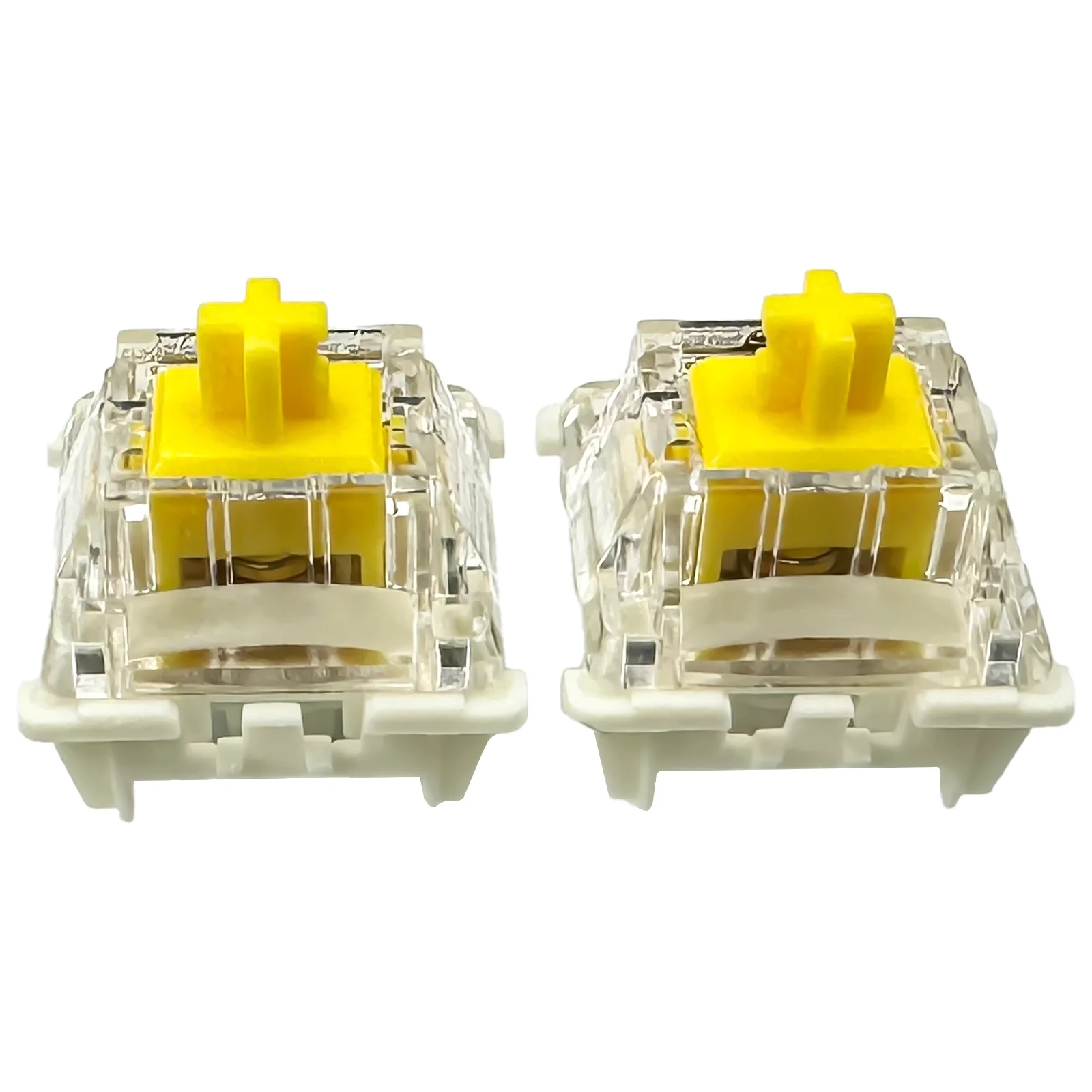 

Gateron G Pro 3.0 Yellow Switches for Mechanical Keyboard,3-Pin 50gf Linear/Pre-Lubed/Pin-Enhanced Switches