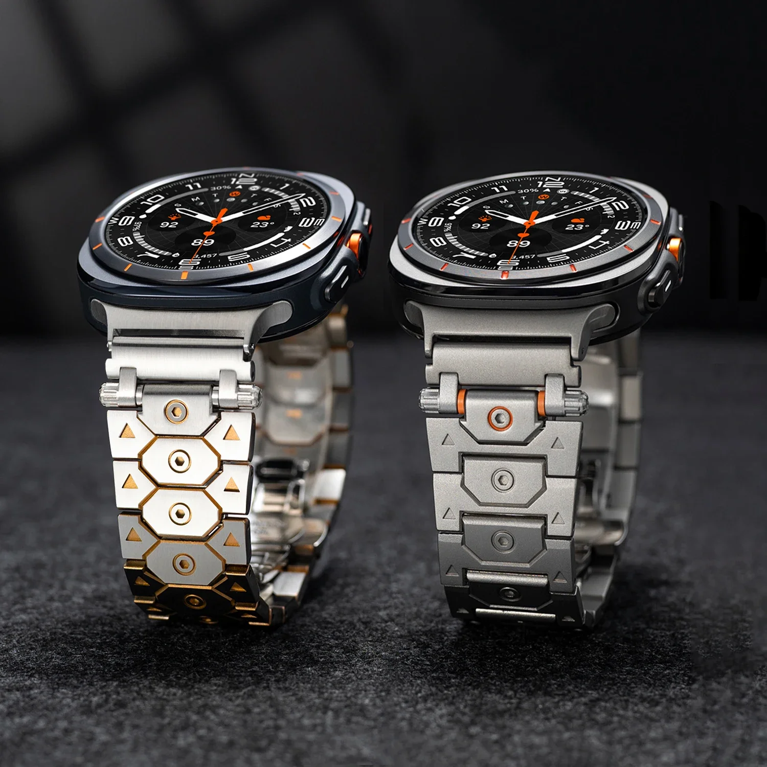 Luxury Stainless Steel Strap for Samsung Galaxy 8 40/44mm 8 Classic 46mm Metal Band for SAMSUNG GALAXY 7 ULTRA 47MM Accessories