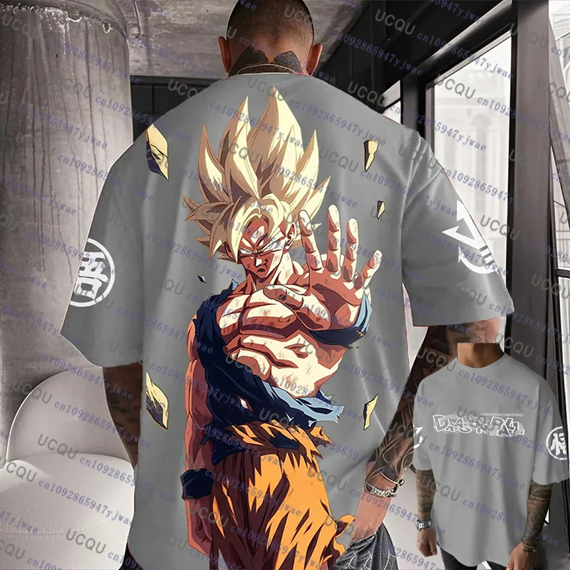 2026 anime japonês camisa de futebol dragon ball masculino/feminino oversize tshirt verão secagem rápida esporte respirável unisex cosplay tshirt