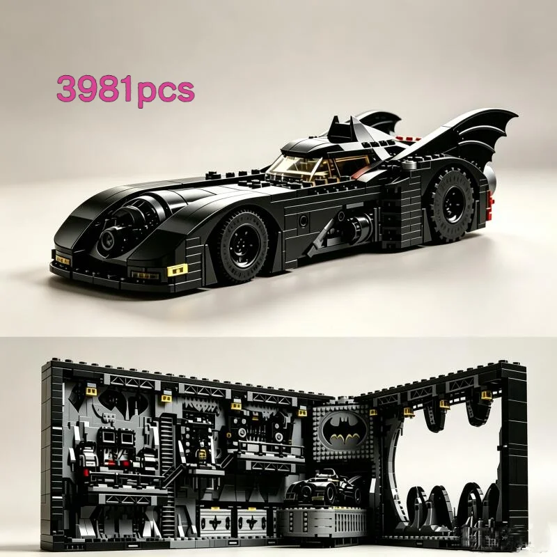 2026 Hot Toys Classic Heroe Series Batcave Shadow Box Building Blocks Puzzle Model Bricks For Christmas Birthday Gifts