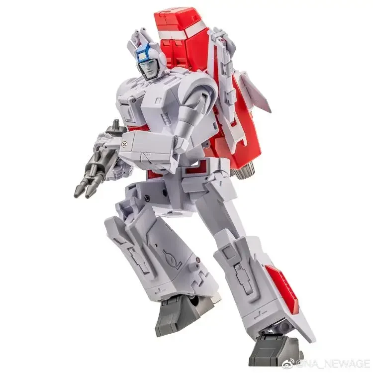 Action figure com caixa, novo modelo na h45, firecon jetfire, skyfire, g1, pequena escala