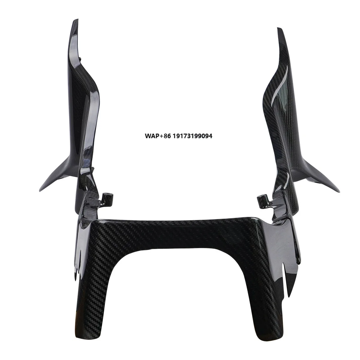 3K Twill Matte Carbon Fiber Body Air Deflector Motorcycle Accessories Fit for Touing 2014-2023 Road Glide Street Glide