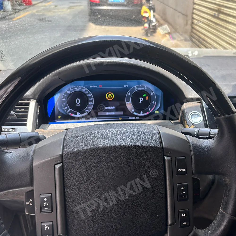 

12.3" LCD Car instrument For Land Rover Range Rover Sport Discovery 3 2004-2009 Virtual Cockpit Digital Dash cluster Speedometer