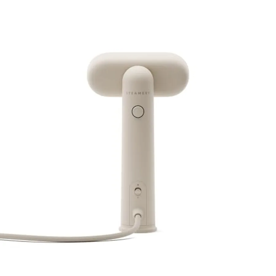 Travel Steamer for Clothing Care, Lightweight Polyester Body, White Color, 1200W Power with 16g/min Steam Output and 18-second