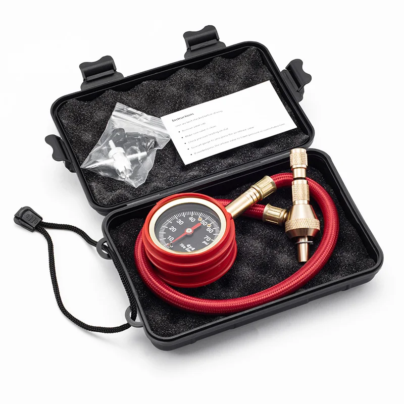 2-in-1 Smart Deflator: Automatic Tire Pressure Release + Digital Gauge - Programmable Target Pressure for Perfect Air Down