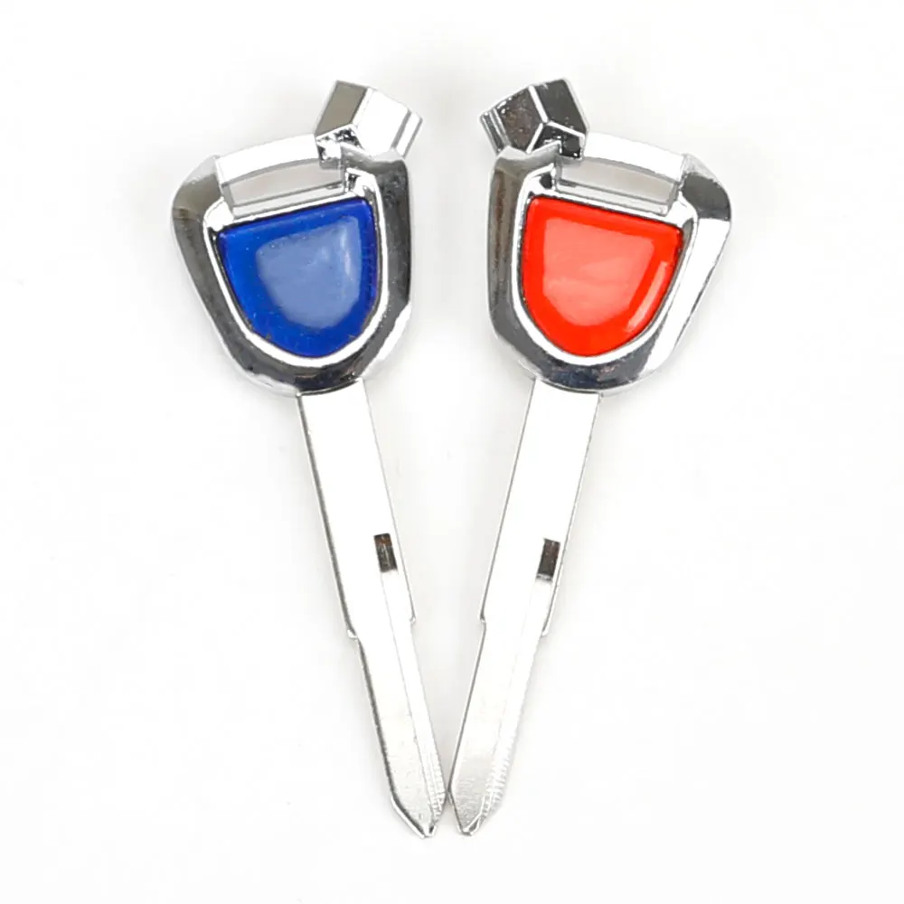 1Pcs New Blank Key Motorcycle Replace Uncut Keys For Magnet Anti-Theft Lock Keys PCX 125 WH110 SCR100 150 LEAD125 AirBlade125
