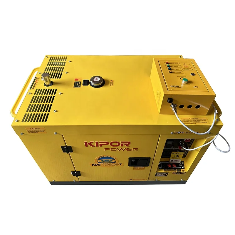 ECUADOR Hot-Selling 10kva Silent Diesel Generator Portable Diesel Engine With Low Noise Rated Power 8KW/10KVA 110/220V 60HZ