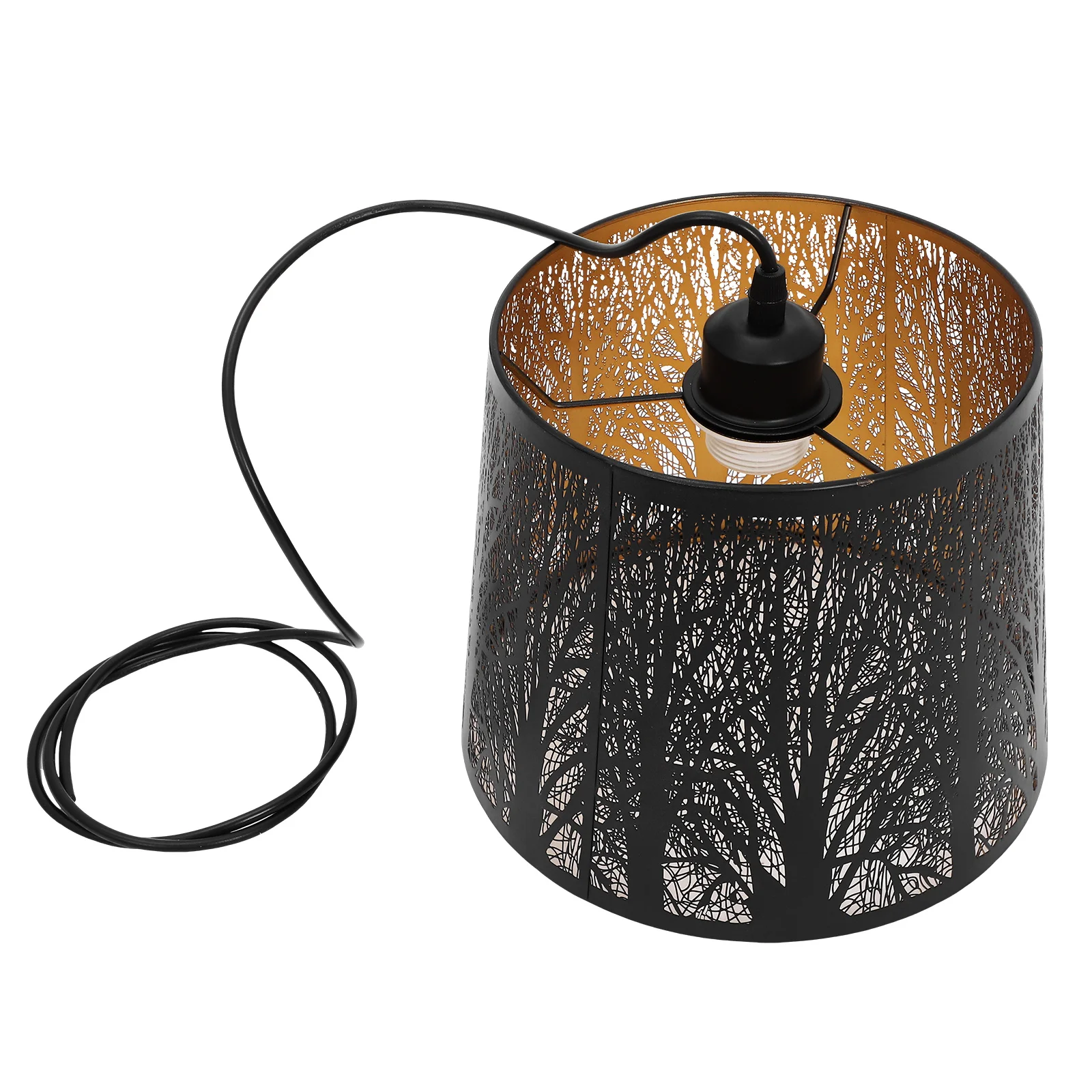 

1Set Metal Lamp Shade Hollow Out Iron Lampshade Decorative Light Cover for Pendant Lighting Home Bar Cafe Metal Lamp Shade