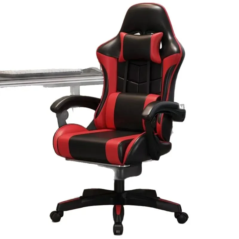 Ergonomic Gaming Chair Home Use Comfort Computer Chair Reclining Office Deluxe Wide Seat for Long Hours Comfy Gaming Chair view 5