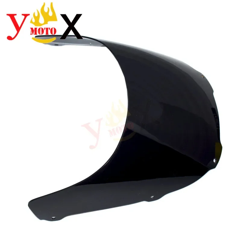 NSR-50 Motorcycle Black/Clear Windshield Windscreen Deflector Front Fairing Glass For Honda NSR50 1987-1999 1989 1990 1991