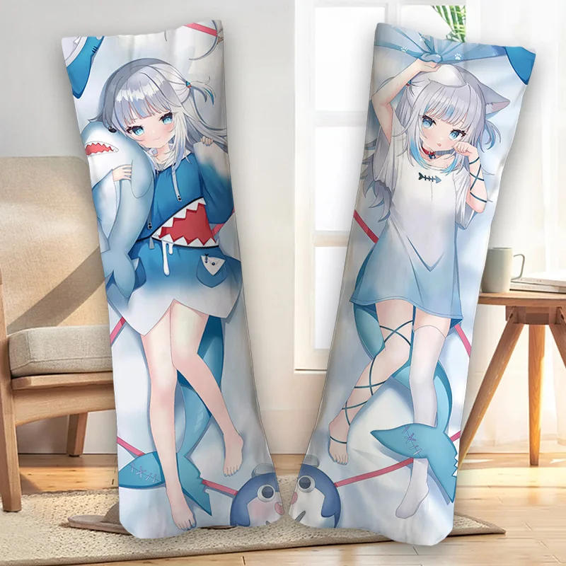 

Eco-friendly Printed Knitted Pillowcase Original Anime Catgirl Character Non-Toxic and Hotel-Grade for Home Use