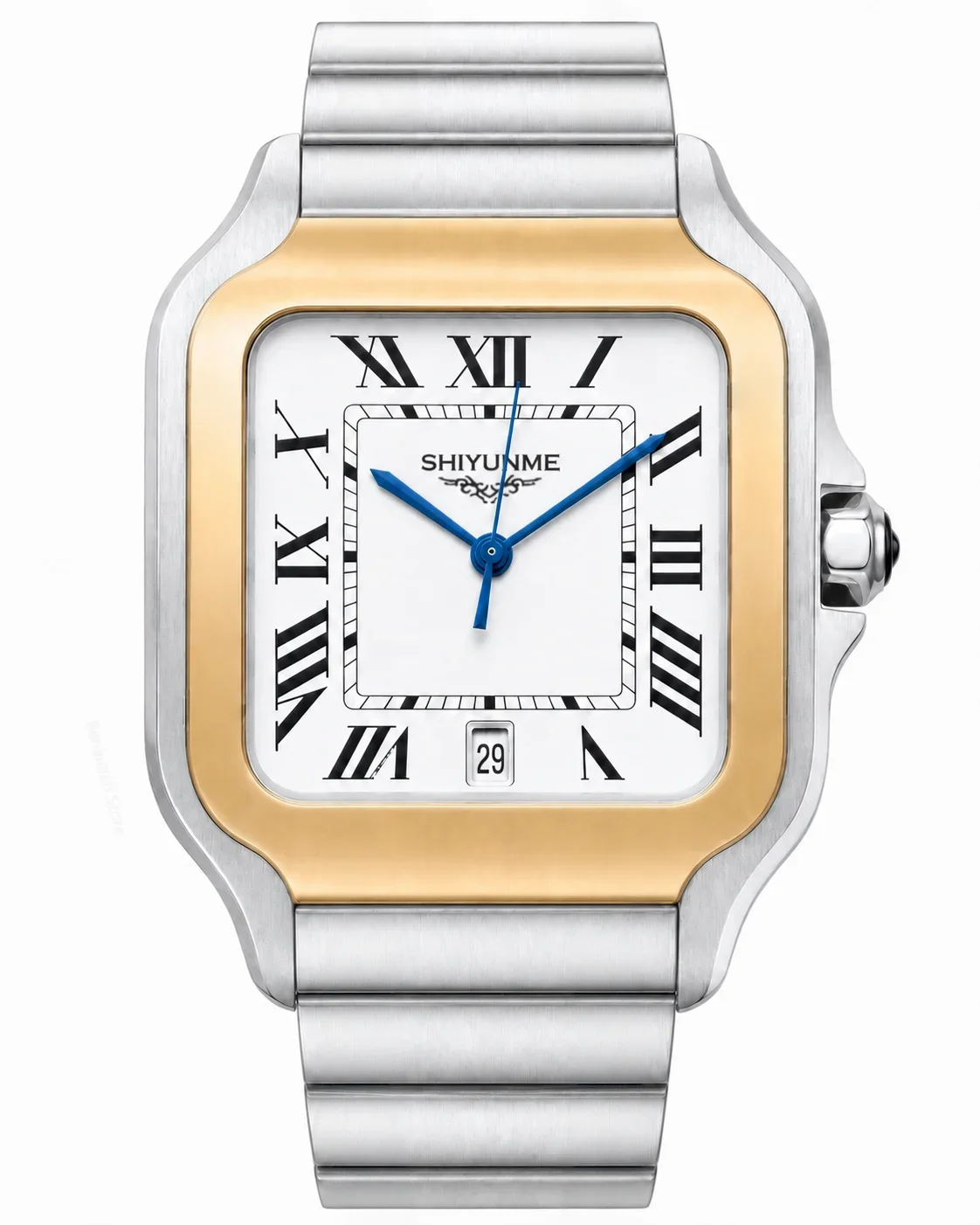 35MM 40MM Full-Featured Automatic Mechanical Unisex Watch, 904L Stainless Steel, World Time, Folding Clasp