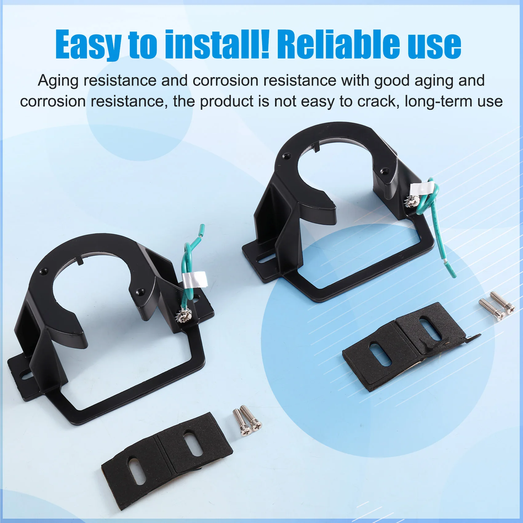 ABCL Ceiling Mounting Bracket For Indoor/Outdoor Fans-2PCS Ceiling Fan Mounting Bracket Included