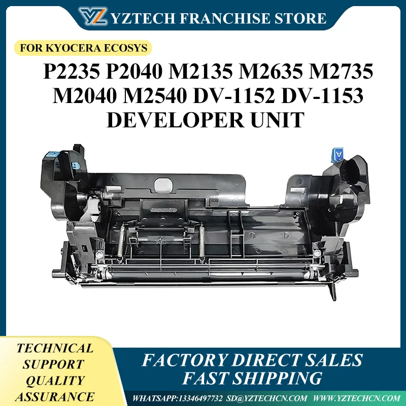 

1X 302RV93030 Assembly DV-1150 For Kyocera ECOSYS P2235 P2040 M2135 M2635 M2735 M2040 M2540 DV-1152 DV-1153 Developer Unit