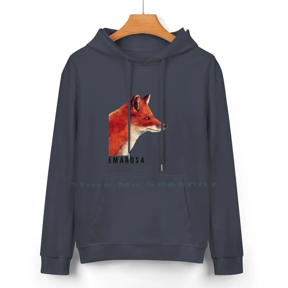 Emarosa Fox Pure Cotton Hoodie Sweater 24 Colors Emarosa Fox Type Bradley Walden Jonny Craig A Hundred Crowns Ill Just Wait Mad