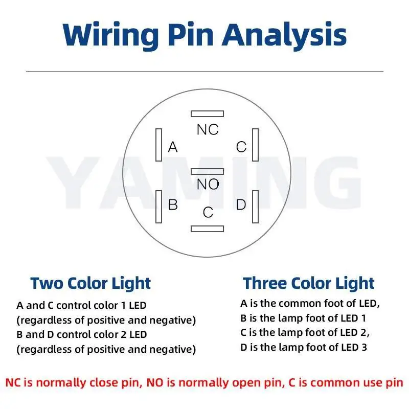 16/19/22mm Interruttore a pulsante in metallo con luce LED rotonda piatta a due/tre colori Personalizza alimentatore IP65 impermeabile Ripristino autobloccante