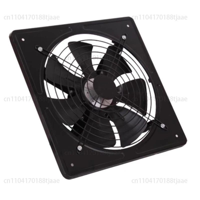 

220 В 12-дюймовый металлический вытяжной вентилятор, высокоскоростной вытяжной вентилятор для окна, кухонный вентилятор, осевой промышленный настенный вентилятор