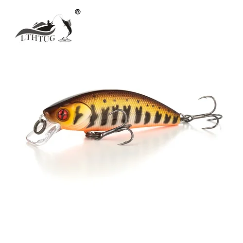 새로운 페체 루어 LTHTUG PHOXY MINNOW HW 40S 2.6g 50S 4.5g, 어시스트훅 포함 싱킹 미노우 스트림 낚시 루어, 퍼치 파이크 트로용 