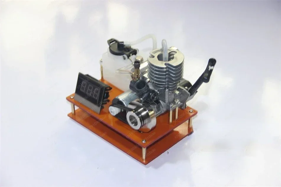 Fuel model of DC generator of DIY miniature mini  engine with for15-stage methanol engine changed to